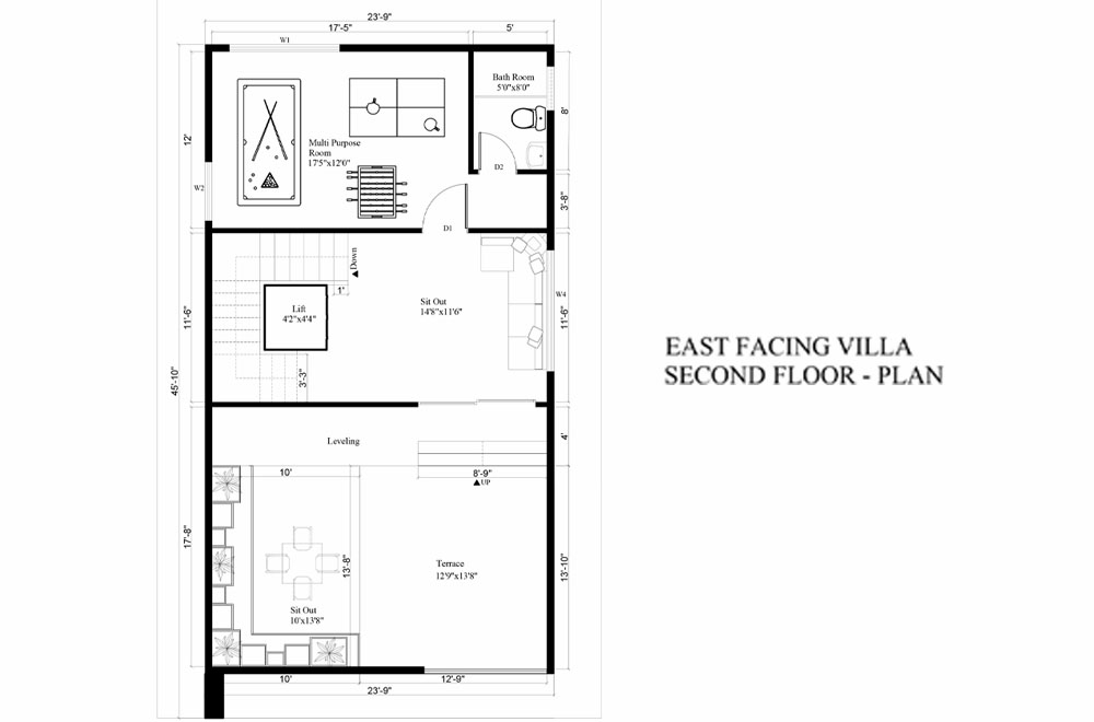 Floor Plan East