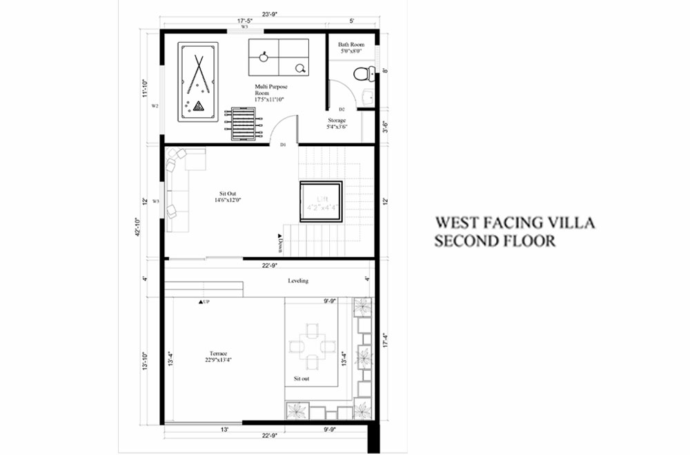 Floor Plan West