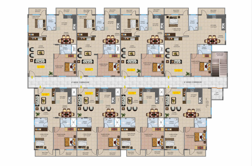 Ground & 1st Floor Plan