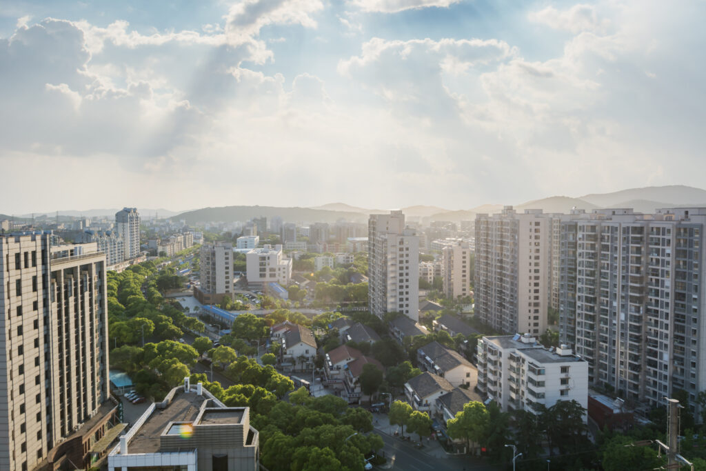 Modern Whitefield city background image