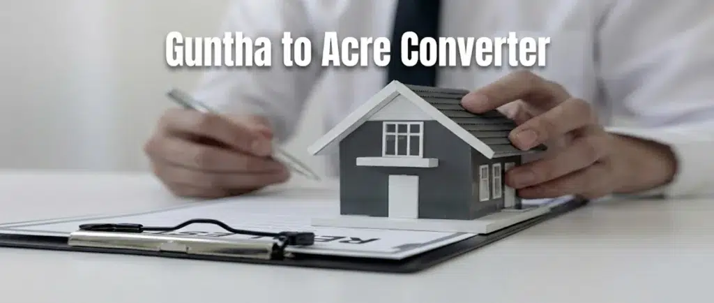 Guntha to Acre Converter