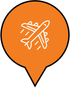 <b>Airport</b><span style="font-weight: 400;"> – </span><b>( 40 min) 46Km</b>