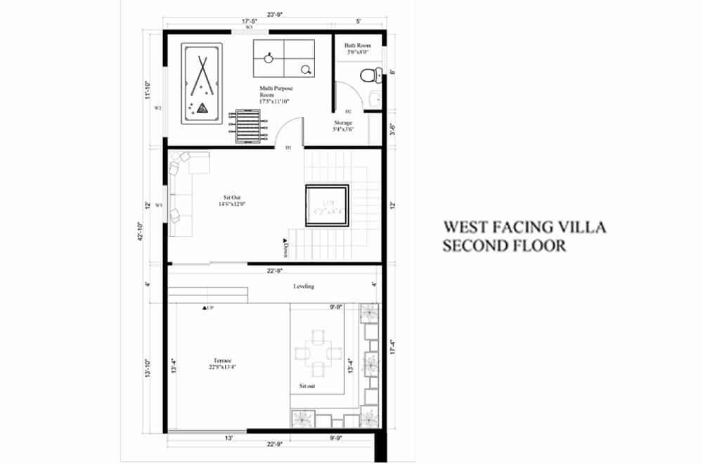 Floor Plan West
